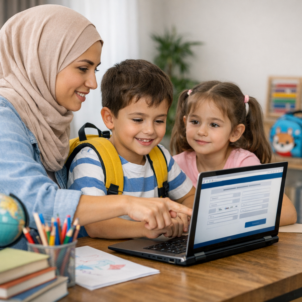 بدء التسجيل الإلكتروني للالتحاق بالصف الأول الابتدائي ورياض الأطفال
