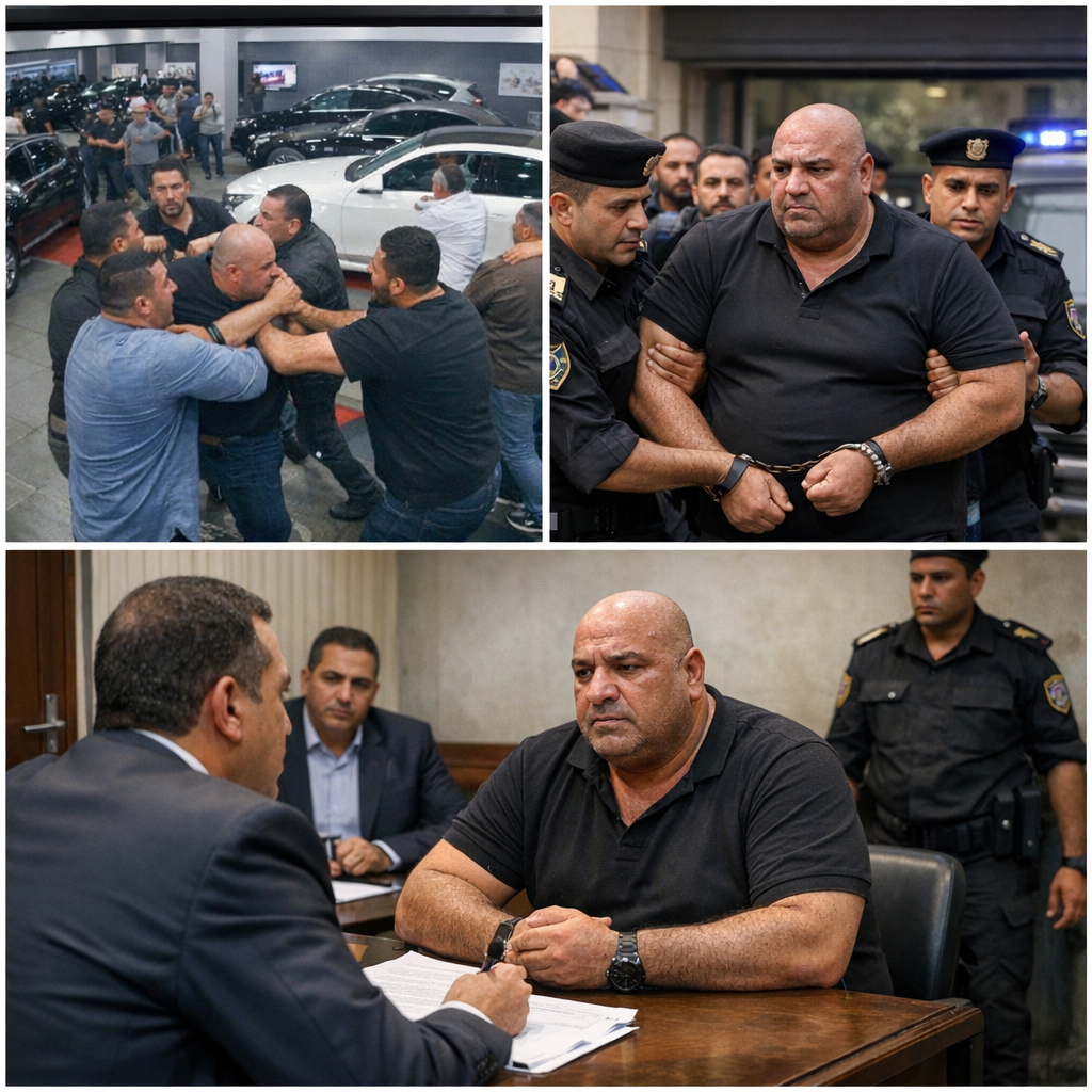 تفاصيل القبض على صبري نخنوخ في مشاجرة بمعرض السيارات